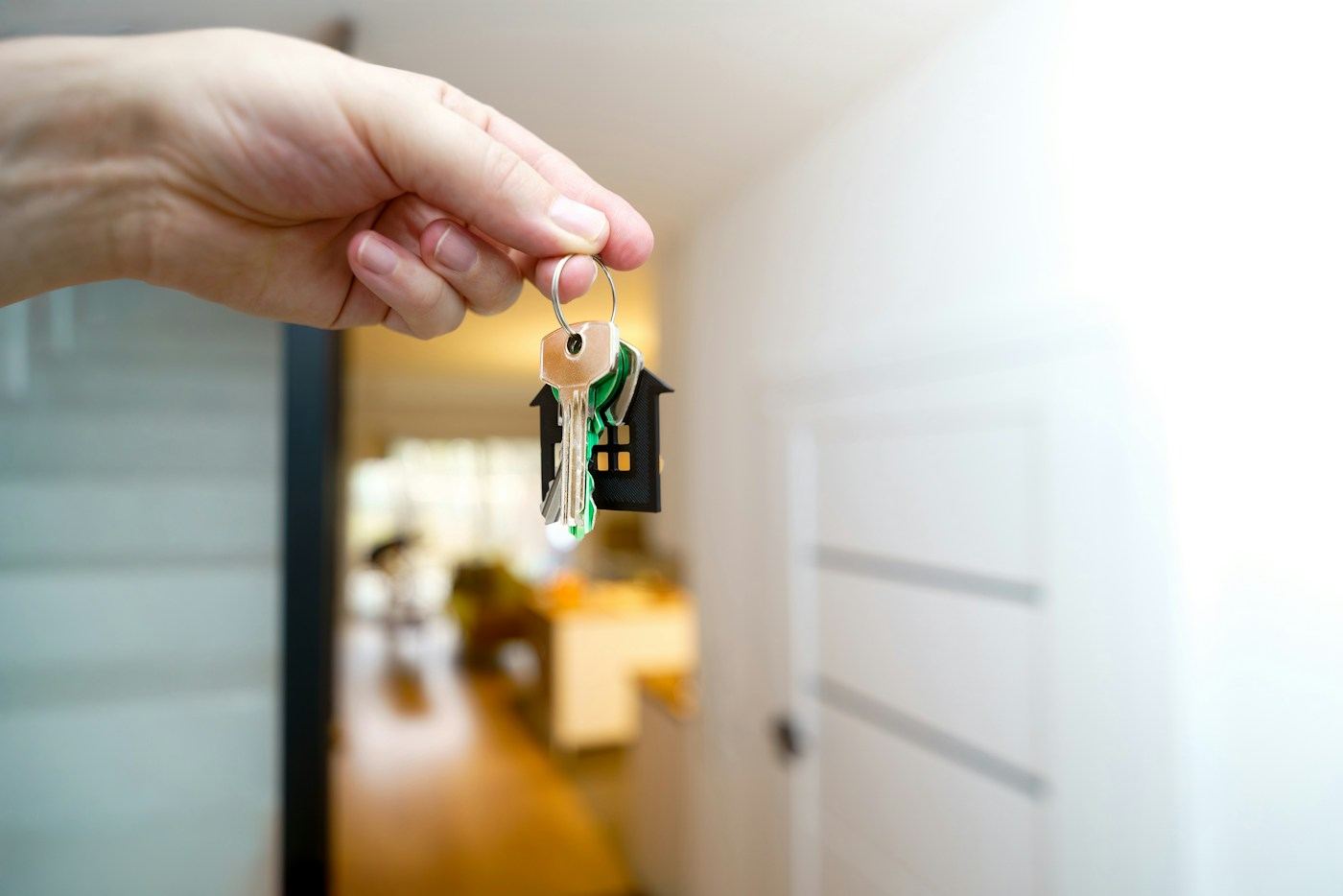 Remise des clés d'un logement à un locataire